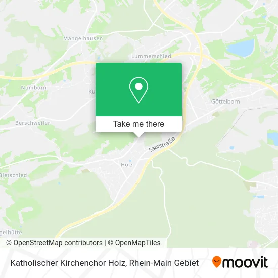 Карта Katholischer Kirchenchor Holz