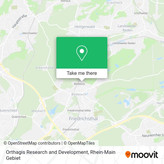 Карта Orthagis Research and Development