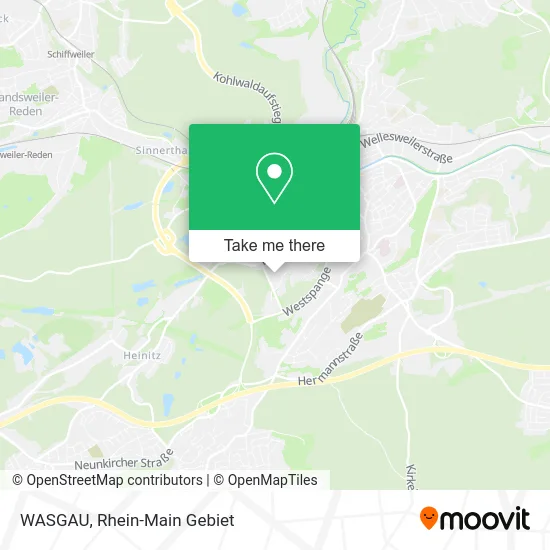 WASGAU map