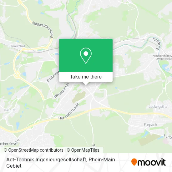 Карта Act-Technik Ingenieurgesellschaft