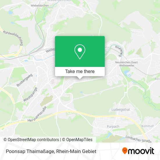 Poonsap Thaimaßage map