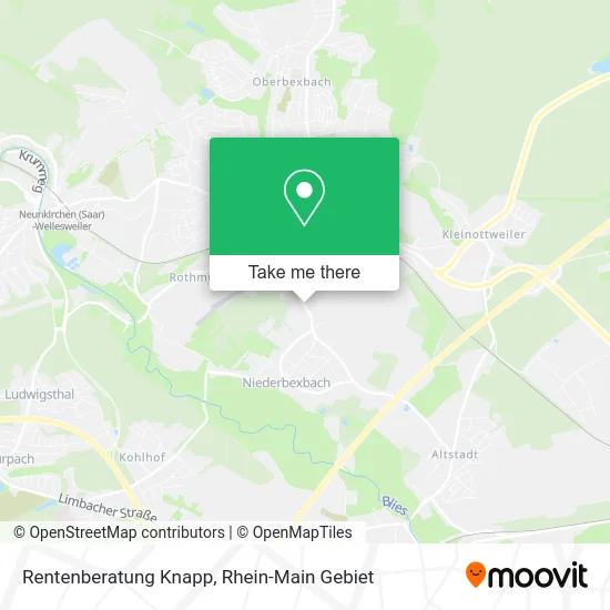Карта Rentenberatung Knapp