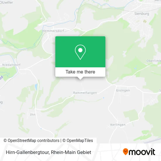 Карта Hirn-Gallenbergtour