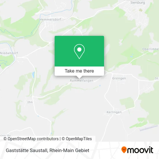 Карта Gaststätte Saustall