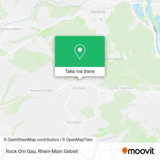 Карта Rock Om Gau