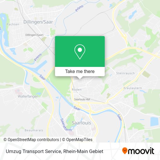 Карта Umzug Transport Service