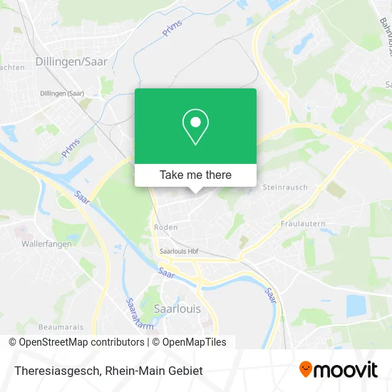 Карта Theresiasgesch