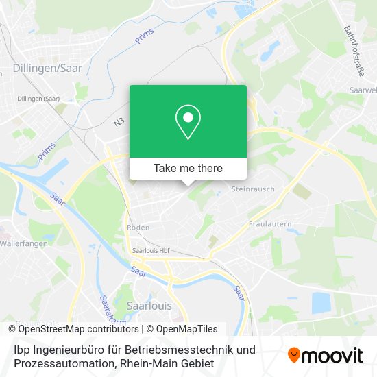 Карта Ibp Ingenieurbüro für Betriebsmesstechnik und Prozessautomation