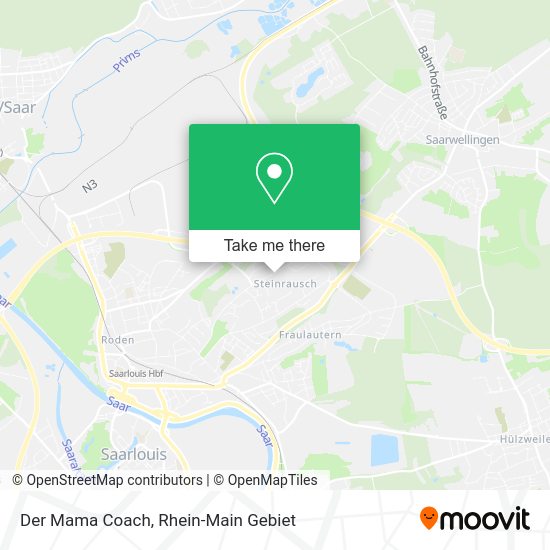 Карта Der Mama Coach