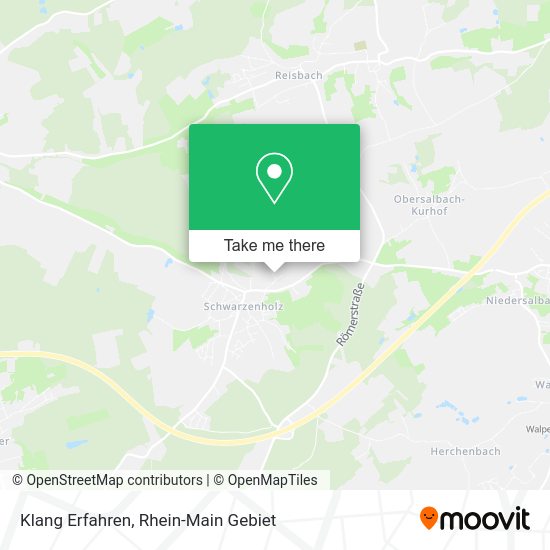 Карта Klang Erfahren