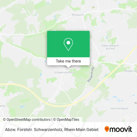 Карта Abzw. Forststr. Schwarzenholz