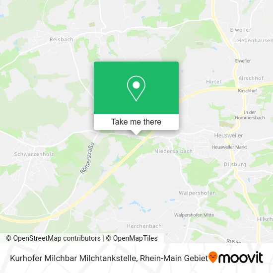 Карта Kurhofer Milchbar Milchtankstelle