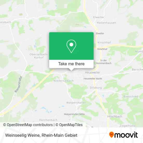 Карта Weinseelig Weine
