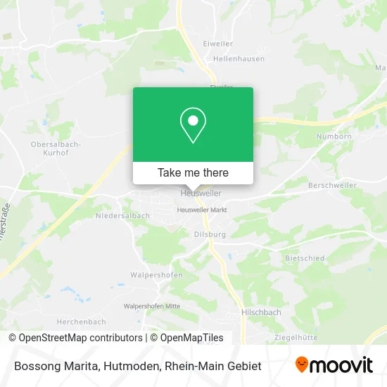 Карта Bossong Marita, Hutmoden