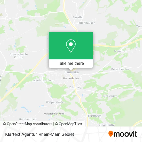 Карта Klartext Agentur