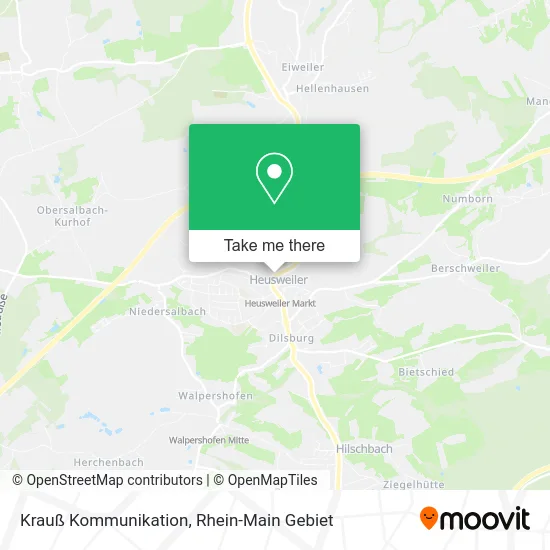 Карта Krauß Kommunikation