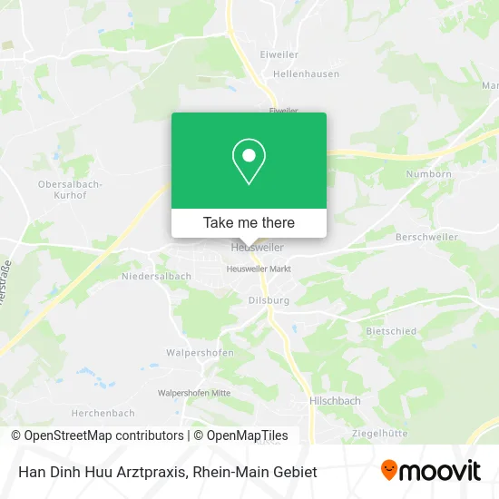 Карта Han Dinh Huu Arztpraxis