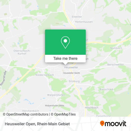 Карта Heusweiler Open
