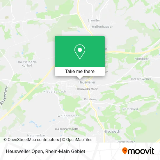 Карта Heusweiler Open
