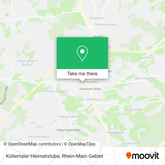 Карта Köllertaler Heimatstube