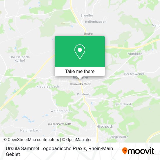 Карта Ursula Sammel Logopädische Praxis