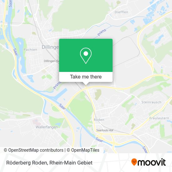 Карта Röderberg Roden