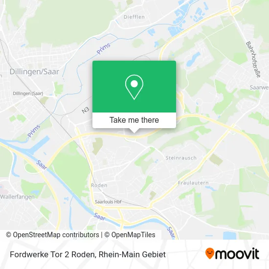 Карта Fordwerke Tor 2 Roden