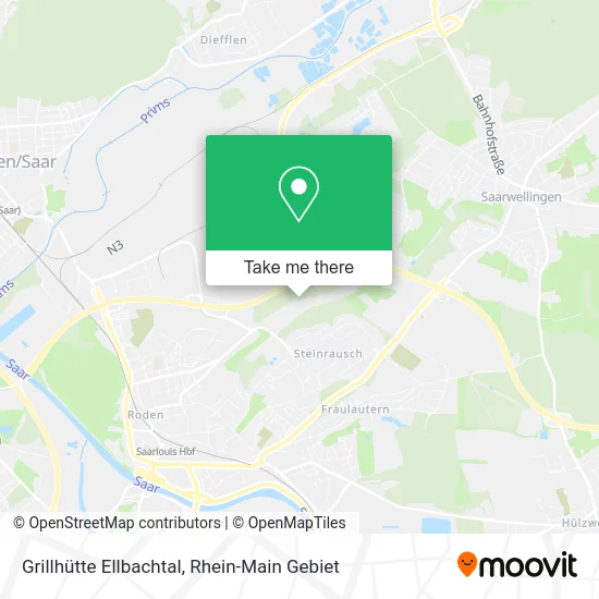 Карта Grillhütte Ellbachtal