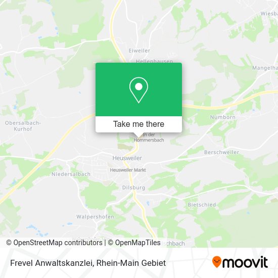 Карта Frevel Anwaltskanzlei