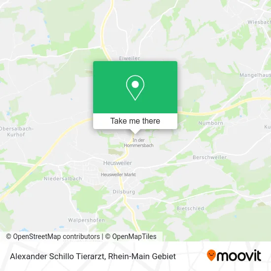 Карта Alexander Schillo Tierarzt