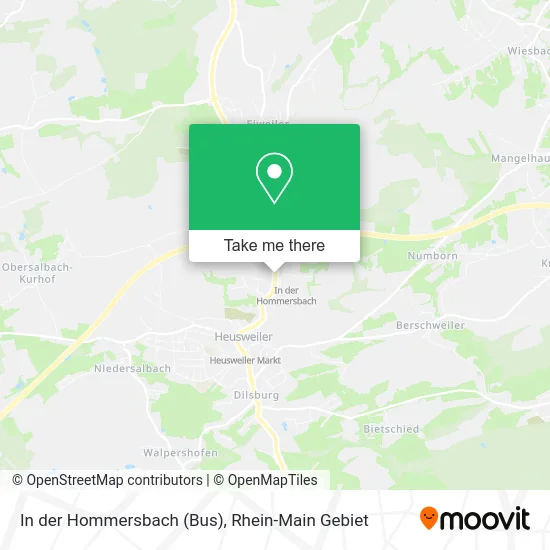 In der Hommersbach (Bus) map