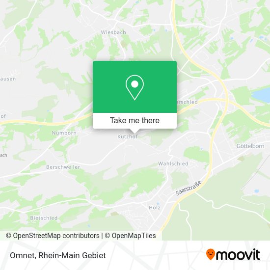Карта Omnet