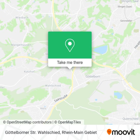 Карта Göttelborner Str. Wahlschied
