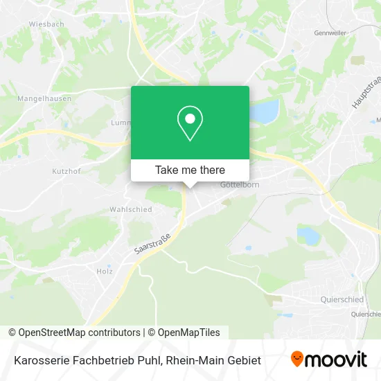 Карта Karosserie Fachbetrieb Puhl