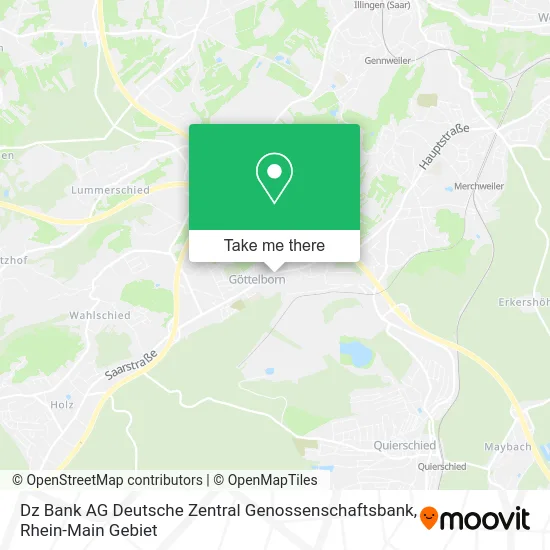 Карта Dz Bank AG Deutsche Zentral Genossenschaftsbank