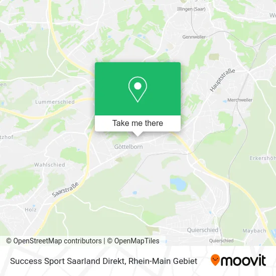 Карта Success Sport Saarland Direkt