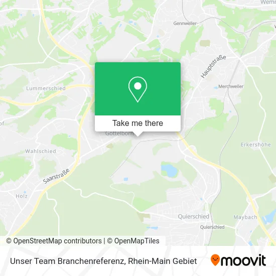 Карта Unser Team Branchenreferenz