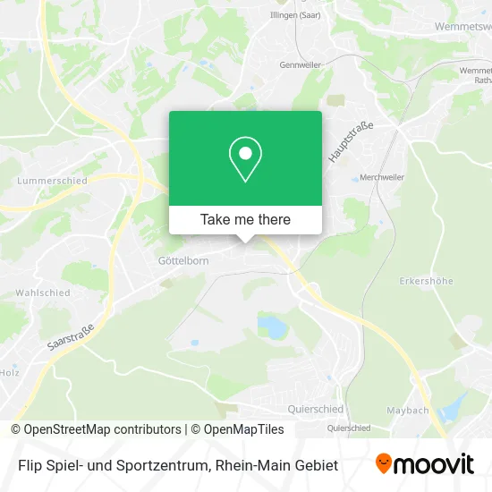 Карта Flip Spiel- und Sportzentrum