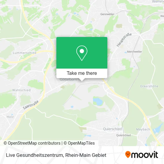 Карта Live Gesundheitszentrum
