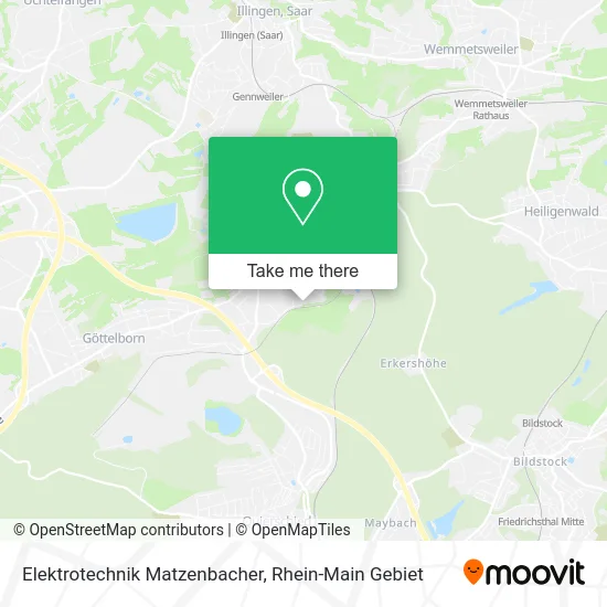 Карта Elektrotechnik Matzenbacher