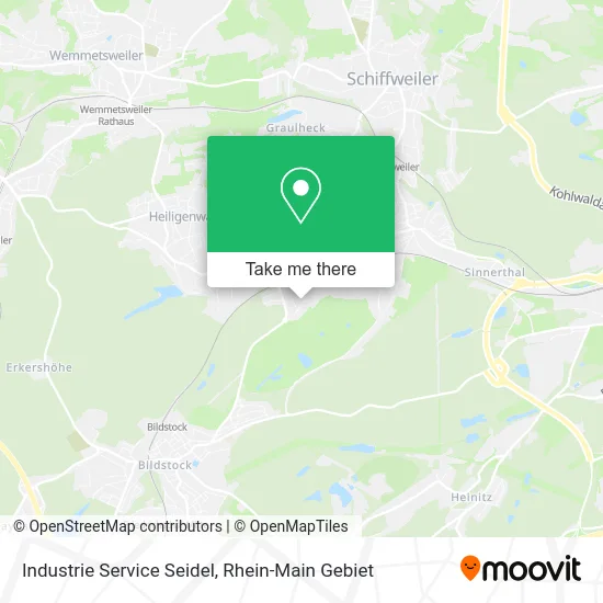 Карта Industrie Service Seidel