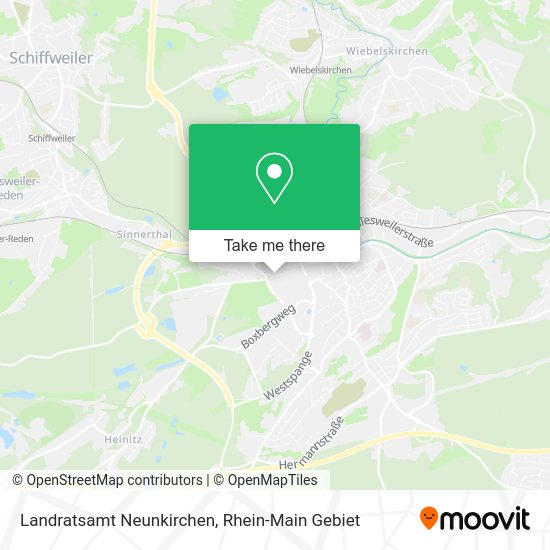 Карта Landratsamt Neunkirchen