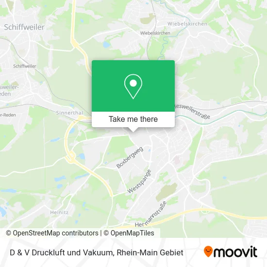 Карта D & V Druckluft und Vakuum