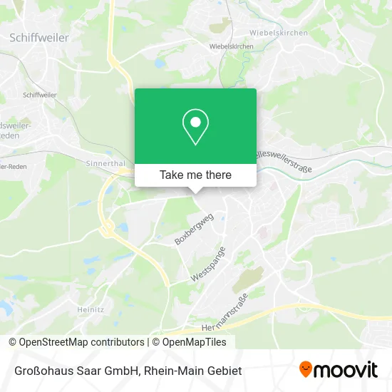 Карта Großohaus Saar GmbH