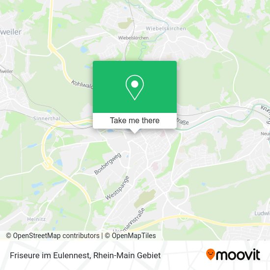 Карта Friseure im Eulennest