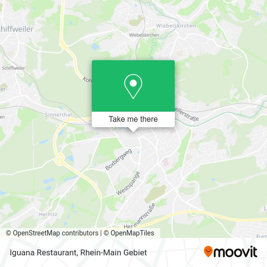 Карта Iguana Restaurant