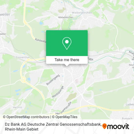 Карта Dz Bank AG Deutsche Zentral Genossenschaftsbank