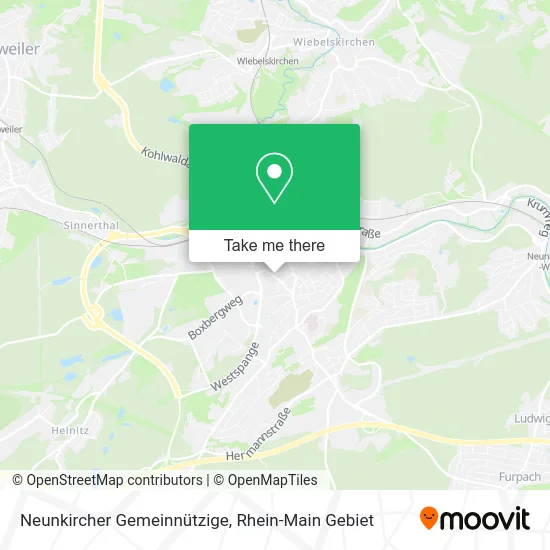 Карта Neunkircher Gemeinnützige