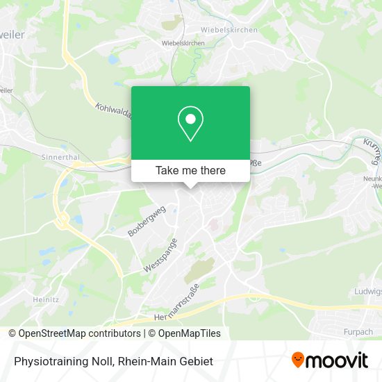 Карта Physiotraining Noll