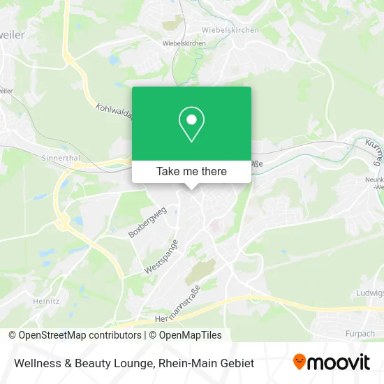 Карта Wellness & Beauty Lounge